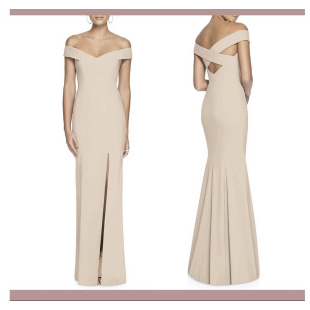 🔴Dessy Collection Off The Shoulder Gown